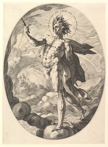 Apollon, 1588. by Hendrik Goltzius