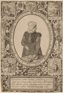 Burbonlu Charlotte by Hendrik Goltzius