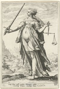 adalet adalet by Hendrik Goltzius