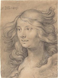 Bir Siren Başkanı by Hendrik Goltzius