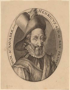 Henry IV, Fransa Kralı by Hendrik Goltzius