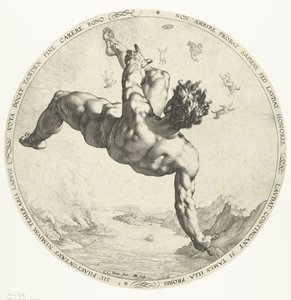 Phaeton, 1588 by Hendrik Goltzius