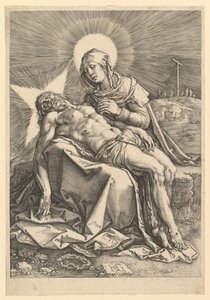 Pieta, 1596. by Hendrik Goltzius