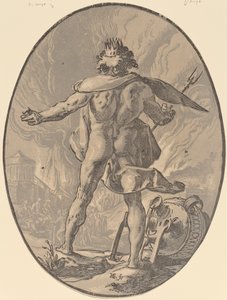 Plüton by Hendrik Goltzius