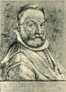 Sakallı Bir Adamın Portresi, 1597, 1943. by Hendrik Goltzius