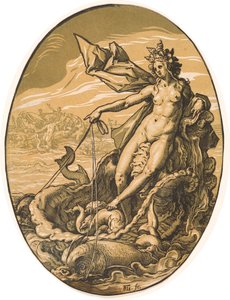 Tetis by Hendrik Goltzius