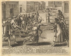 Kanunun Suistimalleri, Levha 7.n.d. by Hendrik Goltzius