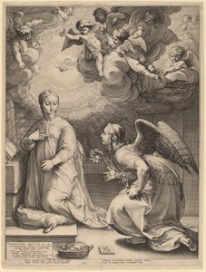 Duyuru by Hendrik Goltzius