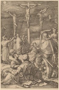 Çarmıha Gerilme by Hendrik Goltzius