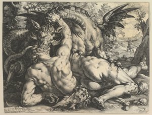 Cadmus Yoldaşlarını Yiyen Ejderha, 1588.
