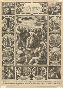Sekiz Mutluluk, yaklaşık. 1578. by Hendrik Goltzius