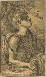 Genç Aziz John the Baptist by Hendrik Goltzius