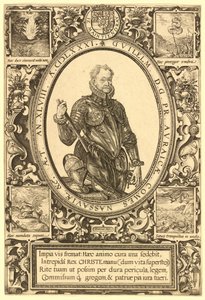 William, Nassau Kontu, Orange Prensi by Hendrik Goltzius