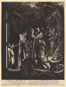 Ceres ile alay by Hendrik Goudt after Adam Elsheimer