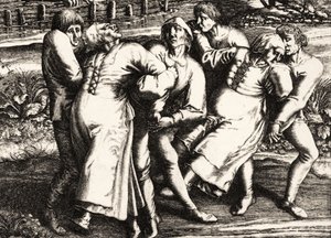 Dans Eden Veba, Strasbourg, Alsace. 1518