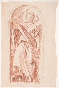 Judith. (Heykelden sonra çalışma) by Hendrik Krock