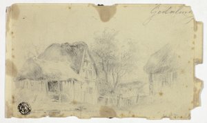 Sazdan Çatılı Ev by Hendrik Pieter Koekkoek