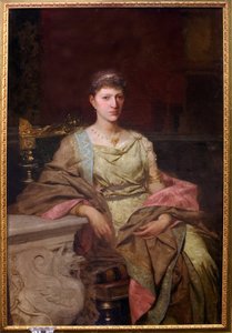 Kontes portresi Tyszkiewicz (?). Peinture de Henryk Siemiradzki (1843-1902), huile sur toile by Henryk Siemiradzki