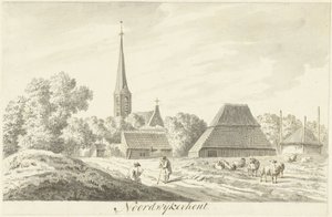 Noordwijkerhout köyünün görünümü