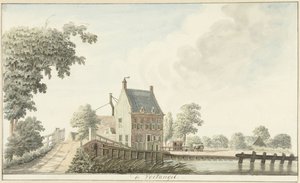 Utrecht kanalında Herberg de Voetangel