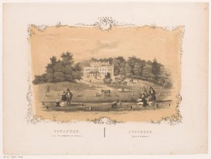 Sonsbeek arazisinin görünümü Sonsbeek (Arnhem yakınında) (nesne üzerindeki başlık) Arnhem (nesne üzerinde seri başlığı)