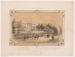 Overveen ve Bloemendaal arasındaki Bloemenheuvel arazisi Bloemenheuvel'in görünümü (nesne üzerindeki başlık) Haarlem ve çevresi (nesne üzerindeki seri başlığı) by Hendrik Wilhelmus Last