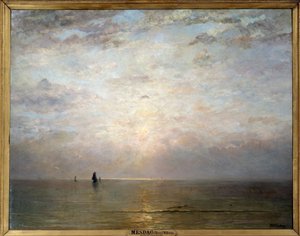 Gün batımı güneşi. Hendrik Wilhem Mesdag