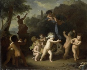 Doğdu ve oynuyor by Hendrik van Limborch