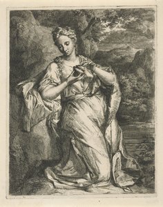 Parfüm vazolu kadın by Hendrik van Limborch