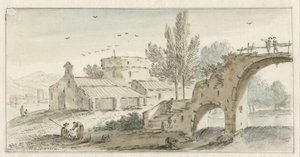 Taş Köprülü İtalyan Manzarası
