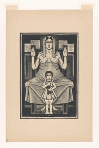 Sembolik temsil: annelik by Henk Schilling (signed by artist)