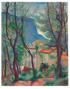 Ağaçlardaki Ev, Villecroze by Henri Charles Manguin