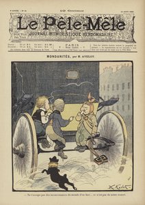 Mondanitler. Le Pele-Mele için çizim, 1902
