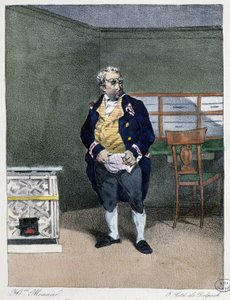Ofis çocuğu - Henri Monnier tarafından “” İdari adetler”de by Henri Bonaventure Monnier
