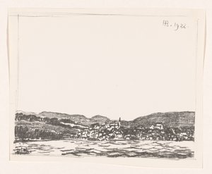 Starnberger See'de yerleştirin by Henri Braakensiek