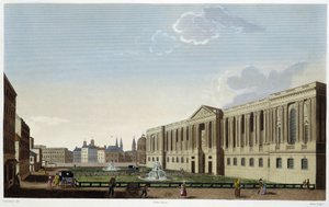 Louvre Colonnade, 1820 dolaylarında - Courvoisier tarafından “” Paris