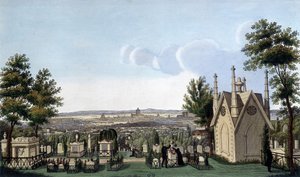 Père de Lachaise Mezarlığı - Courvoisier tarafından by Henri Courvoisier-Voisin