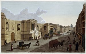 Rue de Grenelle Çeşmesi, 1820 dolaylarında Courvoisier 1827'nin "Paris Manzaraları"nda