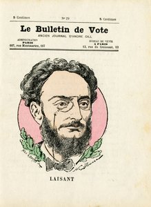 Oy pusulası 2. seri, Renklerde Hiciv: Ange Bırakmak - Henri Demare tarafından yapılan illüstrasyon (1846-1888)