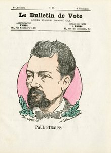 Oy pusulası 2. seri, Renklerde Hiciv: Strauss Paul - Henri Demare tarafından yapılan illüstrasyon (1846-1888)