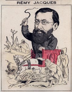 Remy Jacques, eski Cezayir Senatörü (Oran) - Karikatür Henri Demare tarafından “Les Hommes d