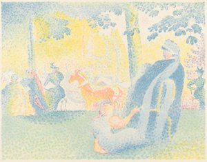 Parkta by Henri-Edmond Cross