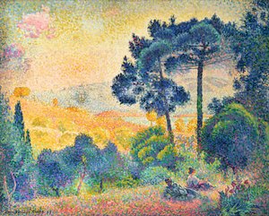 Provence Manzarası, 1898.