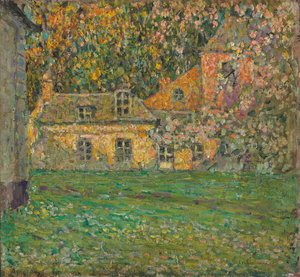 Çiçekli Ağaçlar; çiçekli ağaçlar by Henri Eugene Augustin Le Sidaner