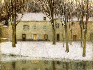 Su Kenarında Küçük Nokta by Henri Eugene Augustin Le Sidaner