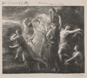 Bale du Troyons by Ignace Henri Jean Fantin Latour