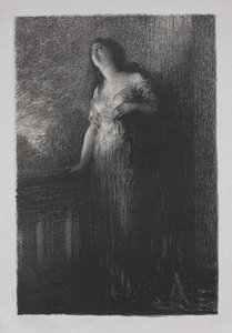Geceye Güvenmek by Ignace Henri Jean Fantin Latour