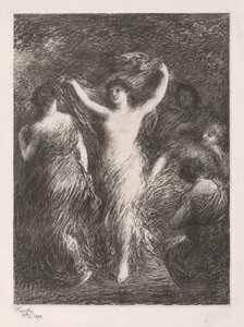 Dans by Ignace Henri Jean Fantin Latour