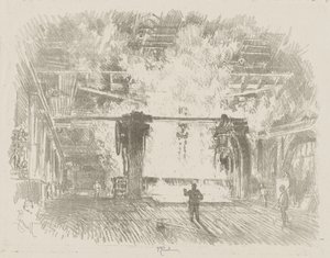 İngiliz Savaş İşi: Zırh-Plaka Yapımı by Ignace Henri Jean Fantin-Latour
