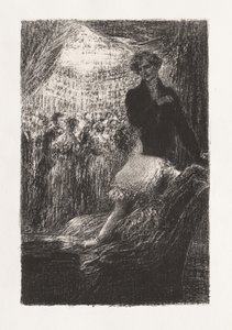 Fantastik Senfoni: Bir Top by Ignace Henri Jean Fantin Latour